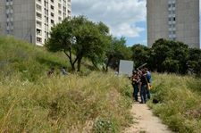 Christophe Honoré shooting Métamorphoses in Nîmes: "Nature shows these traces right outside of cities where there is a conflict between nature and civilization."